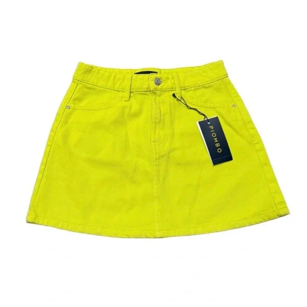 Piombo Neon Mini Skirt XL